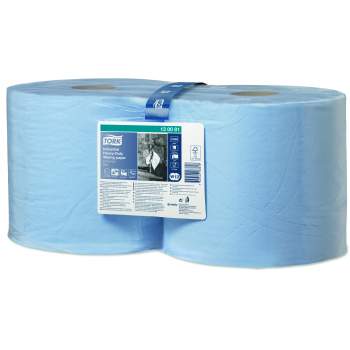 Tork Heavy-Duty priemyselná papierová utierka modrá 119 m (3-vrstvová) (W1,W2)