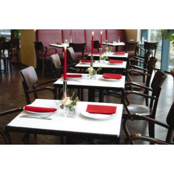 Servítky Duni Soft, Red - 40x40 cm (60 ks)