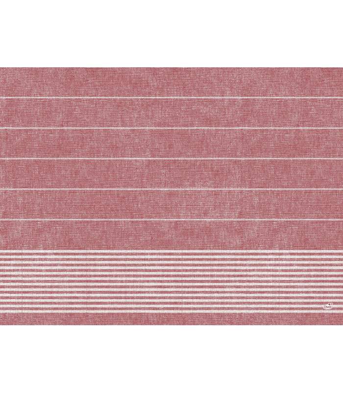 Duni prestieranie papierové Towel red 30 x 40 cm (250 ks/bal.)