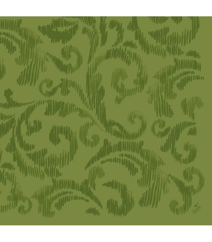 Luxusné obrúsky Duniliny - Saphira Leaf green 40x40cm 45ks/balíček