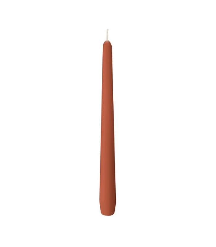 Sviečka kónická - Antique / Earth terra 25 cm ( 50 ks/balenie )
