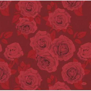Luxusné obrúsky Duni Soft - Rich roses 40x40cm 12ks/balíček