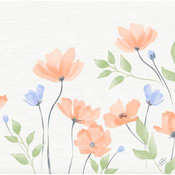 Duni Duni-soft - Bunny bloom 40x40cm 60ks/balíček