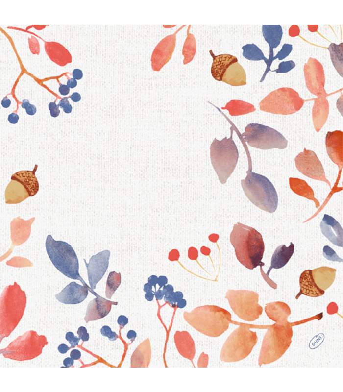 Duni Bio Dunisoft - Autumn gradient 40x40cm 60ks/balíček