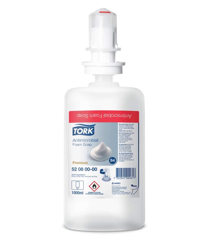 Premium penové mydlo - antimikrobiálne 1 liter (S4)