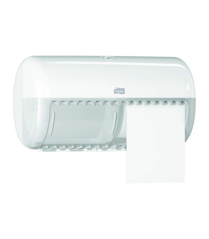 Elevation zásobník na toaletný papier - konvenčný kotúč biely (T4)