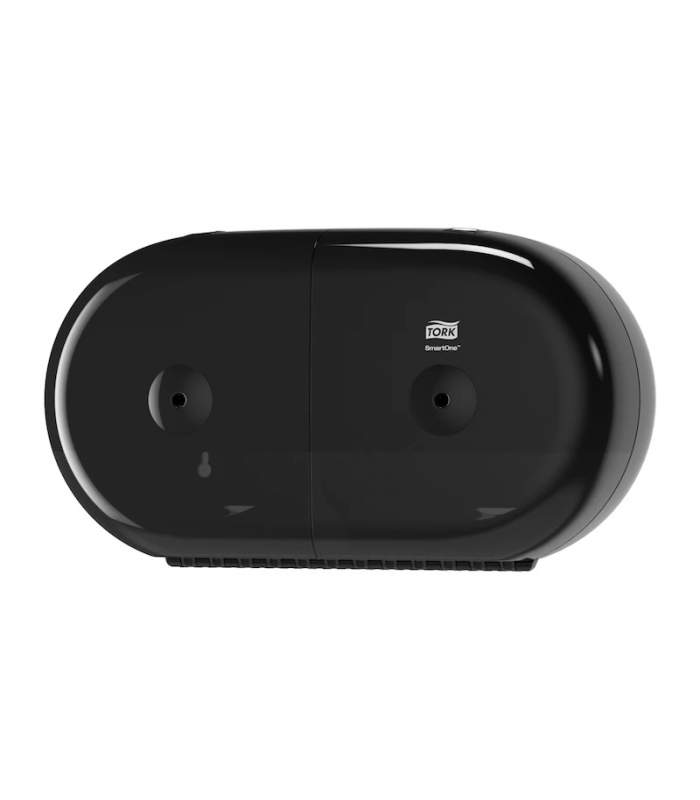 Tork SmartOne® dvojitý mini zásobník na toaletný papier T9 čierny