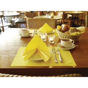 Servítky Duni Soft, YELLOW - 40x40 cm (60 ks)