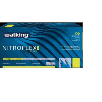 Nitroflex plus - nitrilové rukavice nepúdrované walking