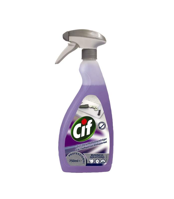 Cif Prof.2in1 Cleaner Disinfectant prostriedok na čistenie a dezinfekciu 750 ml