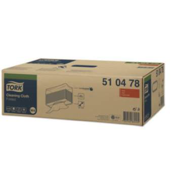 Tork jemná čistiaca utierka z netkanej textilie, biela skladaná 130 ks (W4)