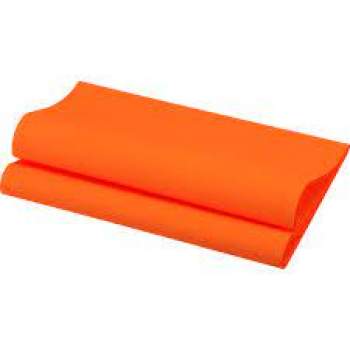 Servítky Duni Soft, Sun orange - 40x40 cm (60 ks)